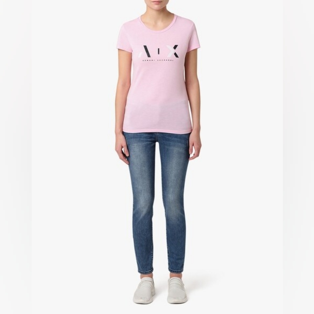 Armani Exchange Pretty In Pink Women's Sz L